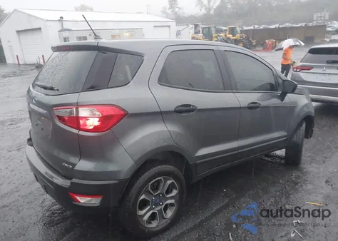 2019 Ford Ecosport S from USA, damaged, VIN MAJ6S3FL5KC292212